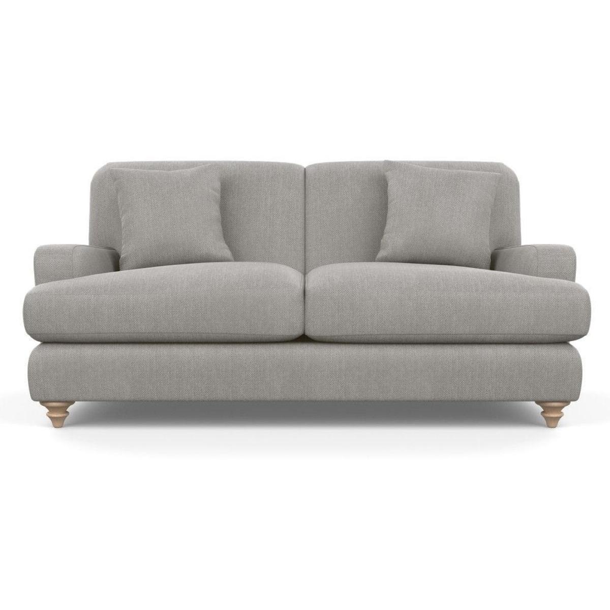 Heal's Hampstead 3 Seater Sofa Linen Shadow Natural Feet - Heal's UK Furniture – image 90