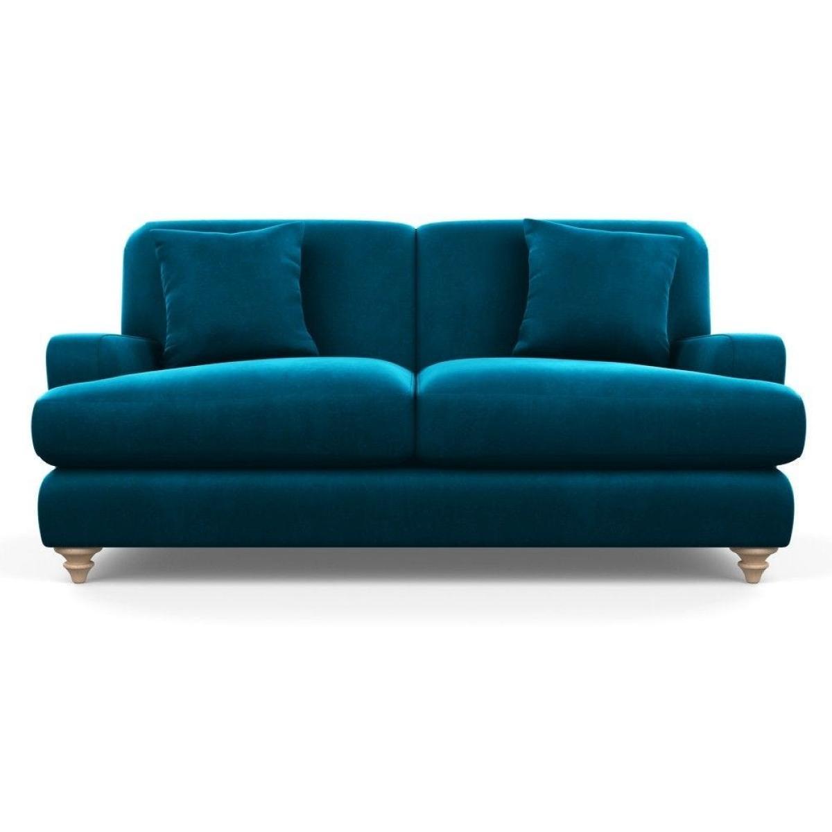 Heal's Hampstead 3 Seater Sofa Linen Shadow Natural Feet - Heal's UK Furniture – image 95