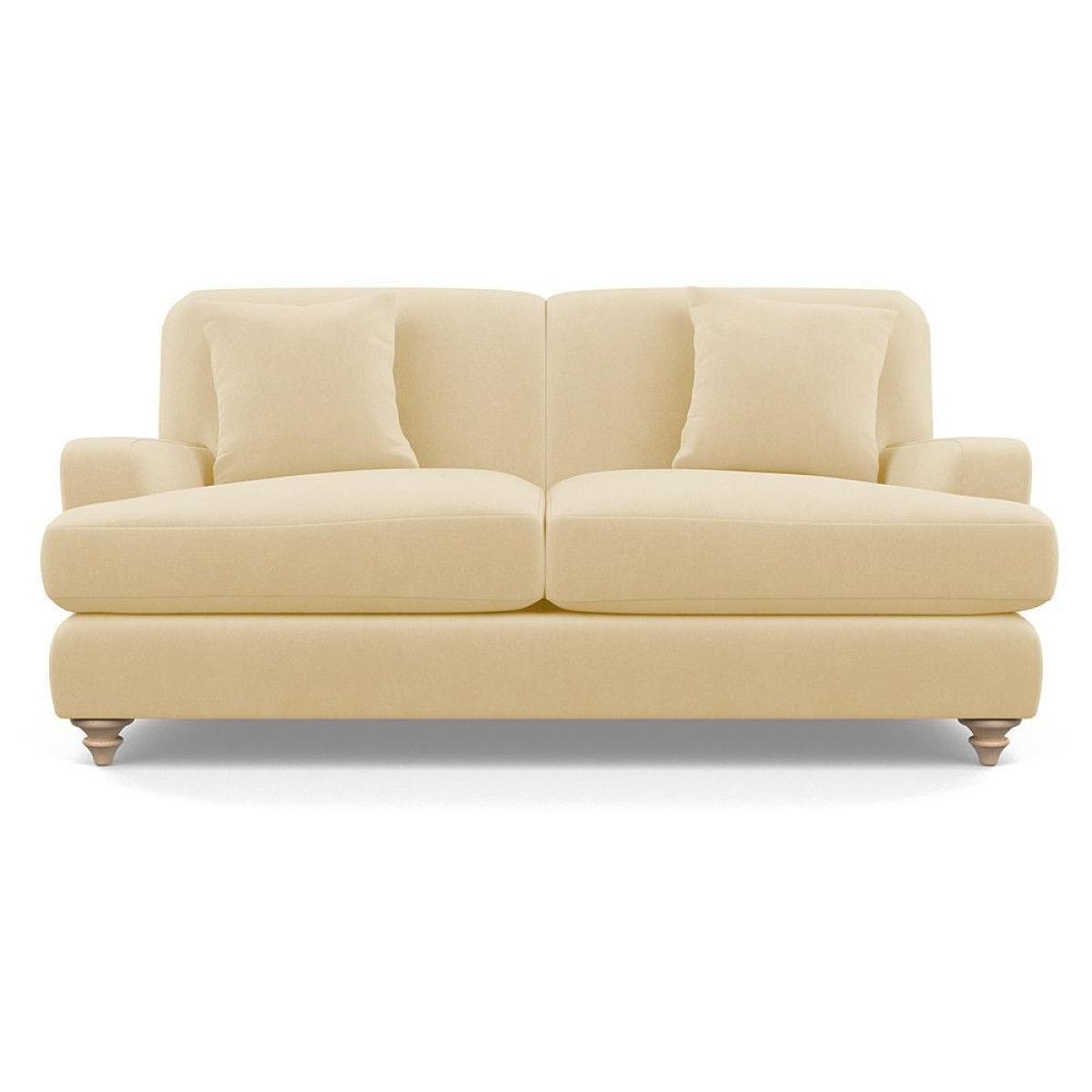 Heal's Hampstead 3 Seater Sofa Linen Shadow Natural Feet - Heal's UK Furniture – image 96