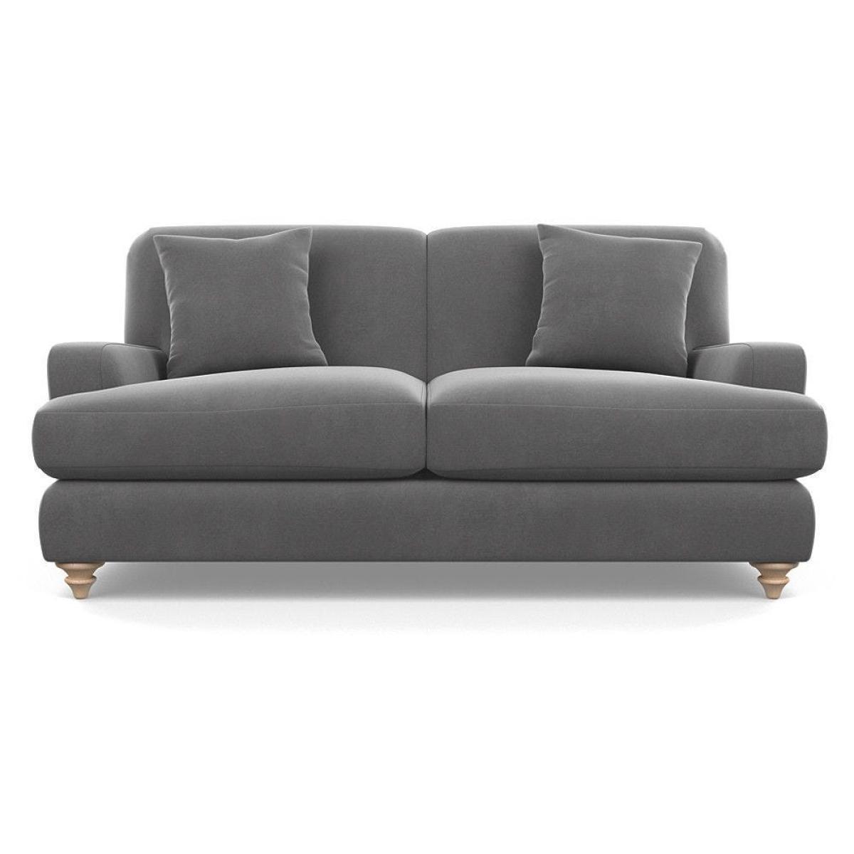 Heal's Hampstead 3 Seater Sofa Linen Shadow Natural Feet - Heal's UK Furniture – image 97