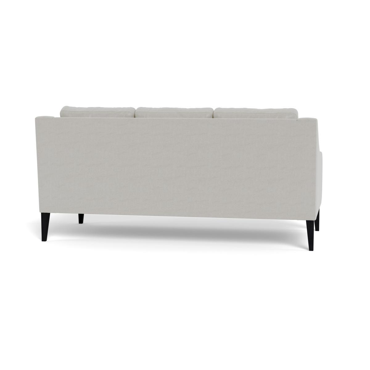 Heal's Richmond 3 Seater Sofa Capelo LinenCotton Sea Salt Black Feet - Heal's UK Furniture – image 5