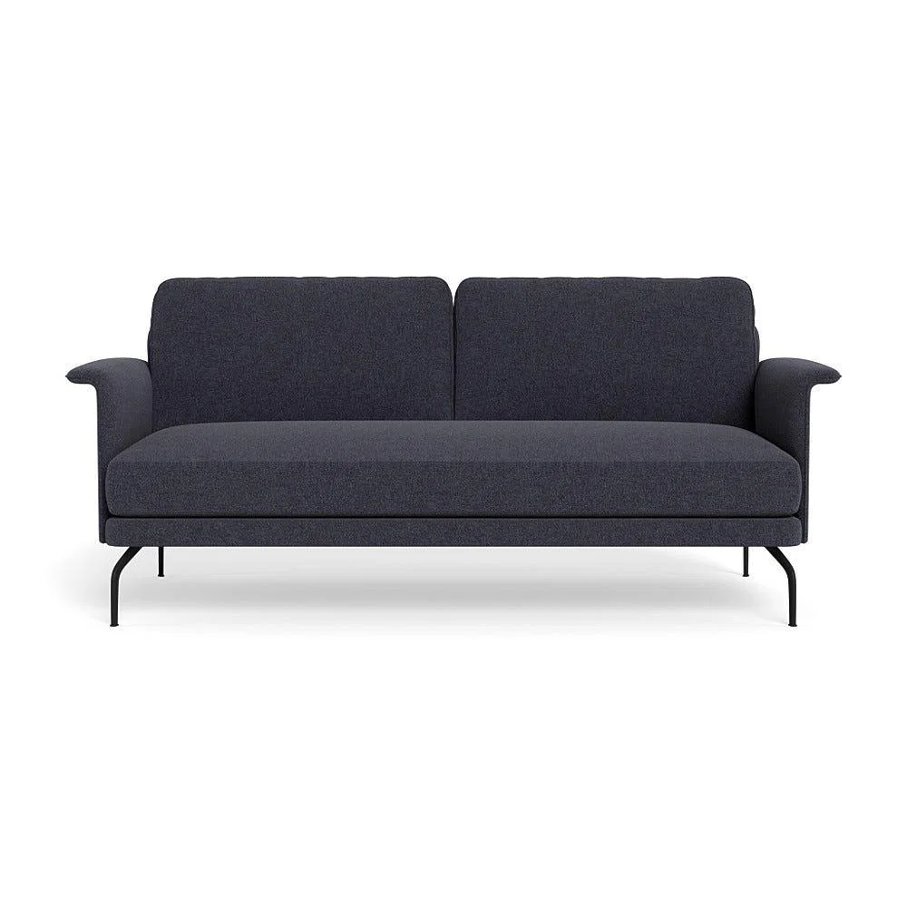 Heal's Iver 3 Seater Sofa Texture Soot Black Feet – image 2