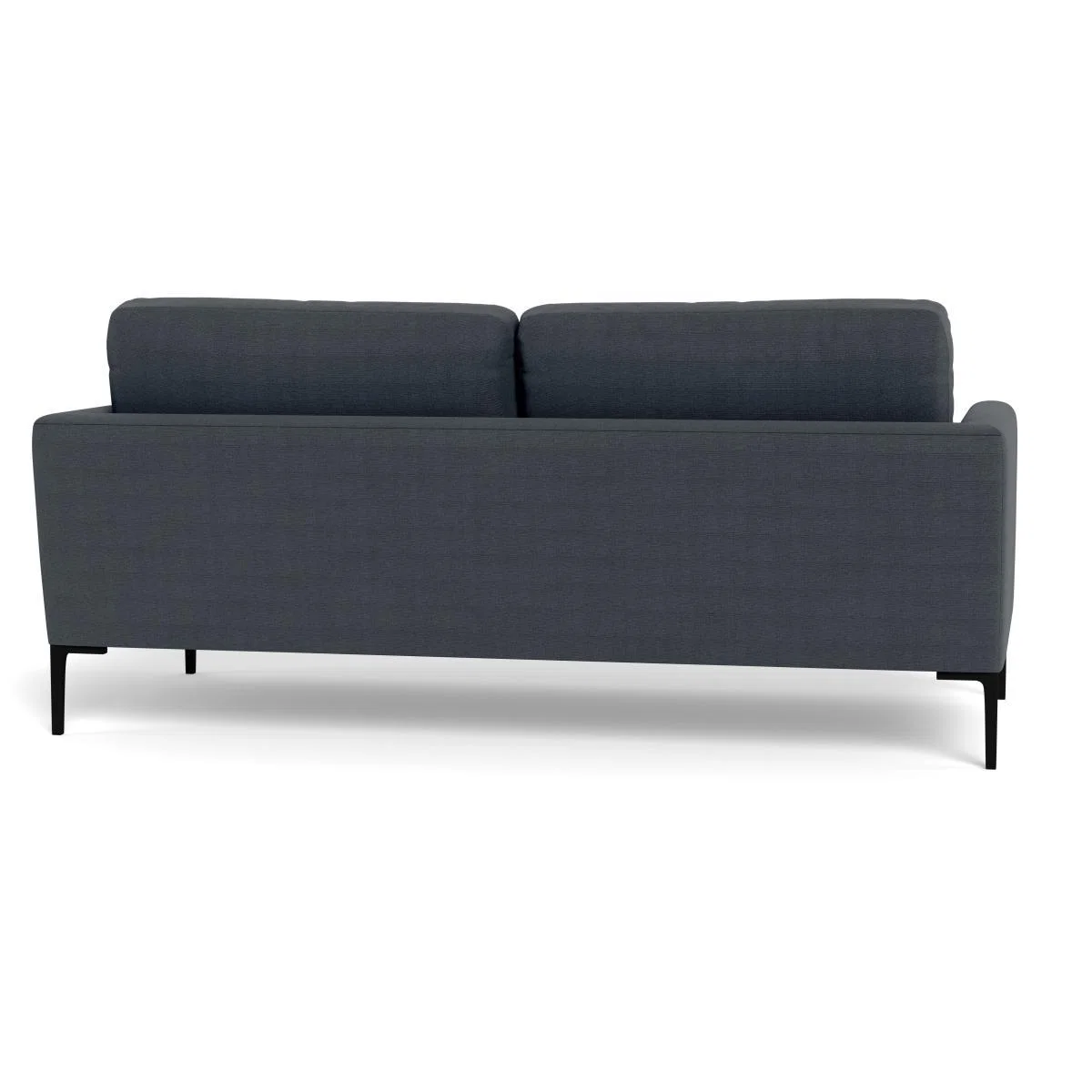 Heal's Eton 3 Seater Sofa Linen Dark Grey Black Feet - Heal's UK Furniture – image 5