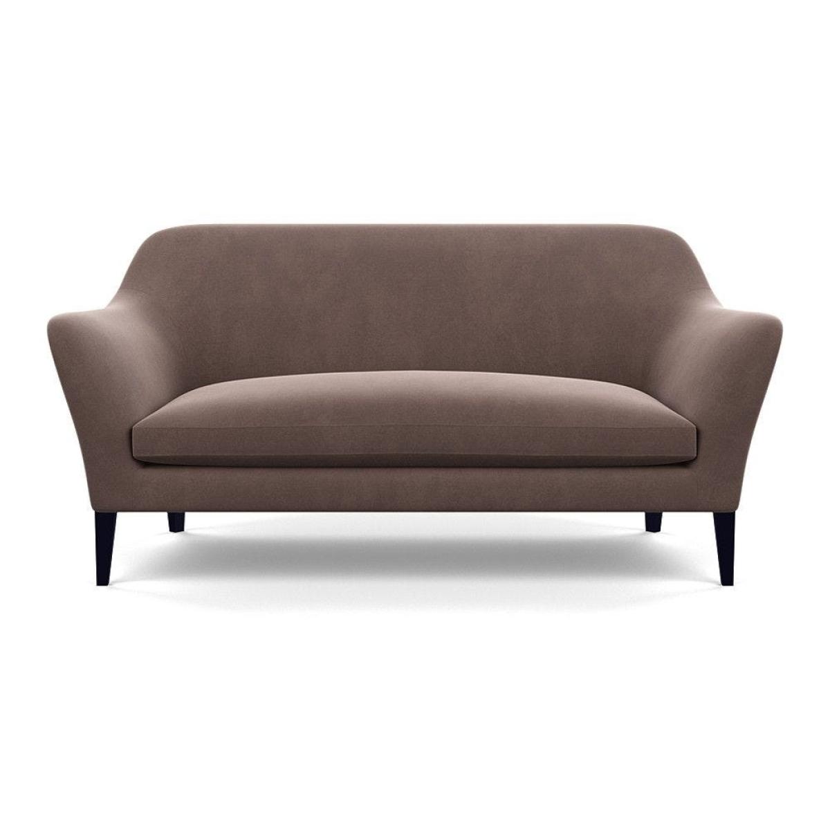 Heal's Wallis 3 Seater Sofa Smart Luxe Velvet Mineral Blue Stained Oak Feet – image 15