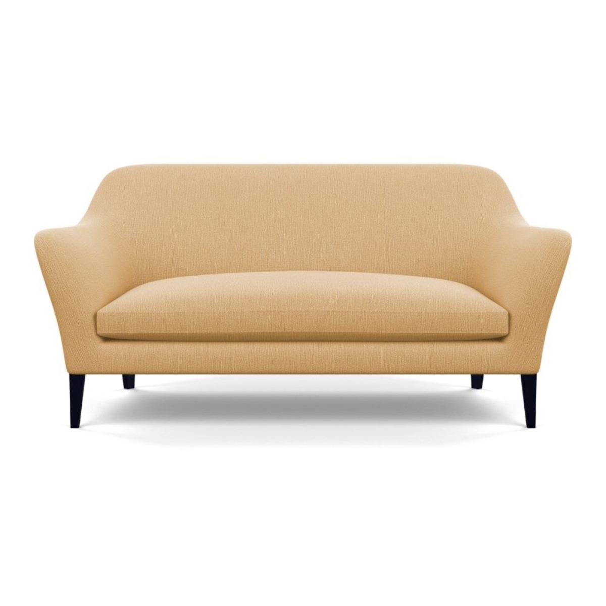 Heal's Wallis 3 Seater Sofa Smart Luxe Velvet Mineral Blue Stained Oak Feet – image 3