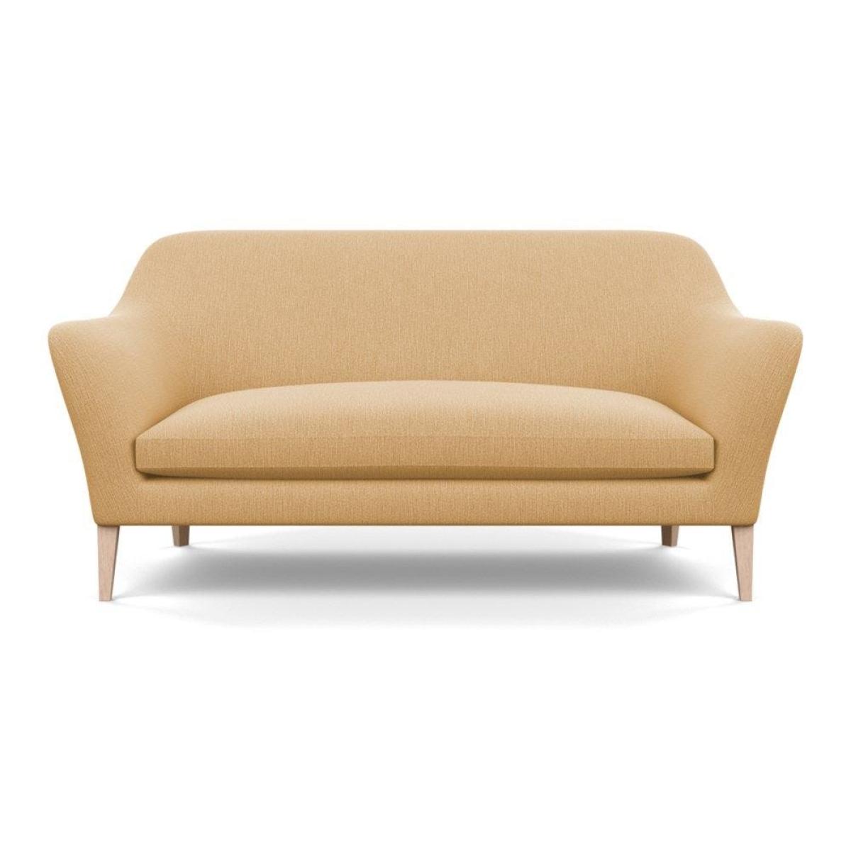 Heal's Wallis 3 Seater Sofa Smart Luxe Velvet Mineral Blue Stained Oak Feet – image 6