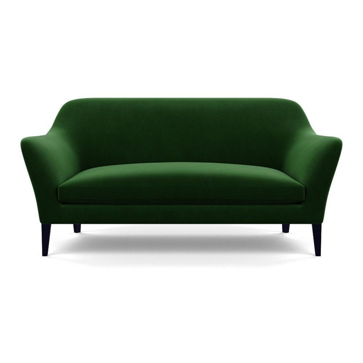 Heal's Wallis 3 Seater Sofa Smart Luxe Velvet Mineral Blue Stained Oak Feet – image 84