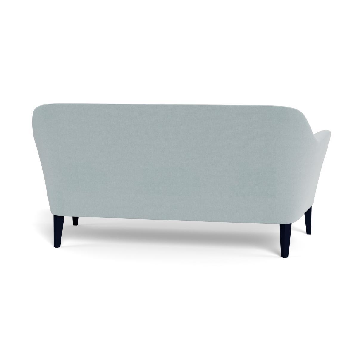 Heal's Wallis 3 Seater Sofa Brushed Cotton Mist Black Feet - Heal's UK Furniture – image 5