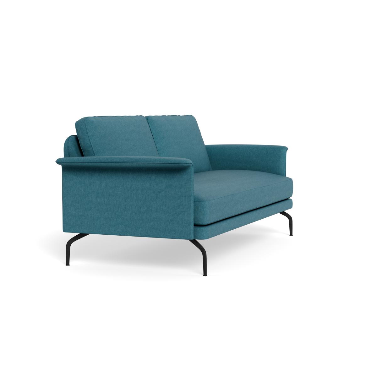 Heal's Iver 3 Seater Sofa Brushed Cotton Cadet Black Feet – image 3