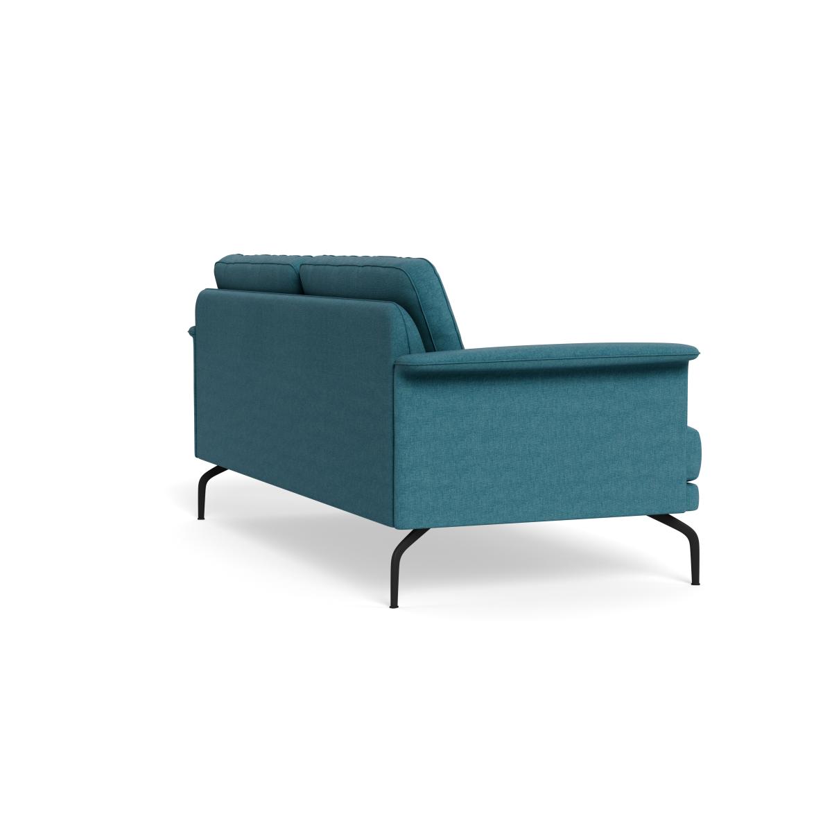 Heal's Iver 3 Seater Sofa Brushed Cotton Cadet Black Feet – image 5