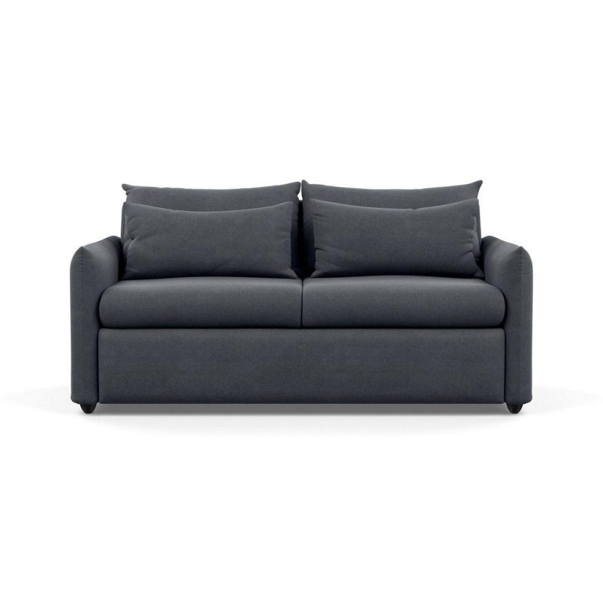 Heal's Pillow 3 Seater Sofa Melton Wool Shale Natural - Heal's UK Furniture – image 31