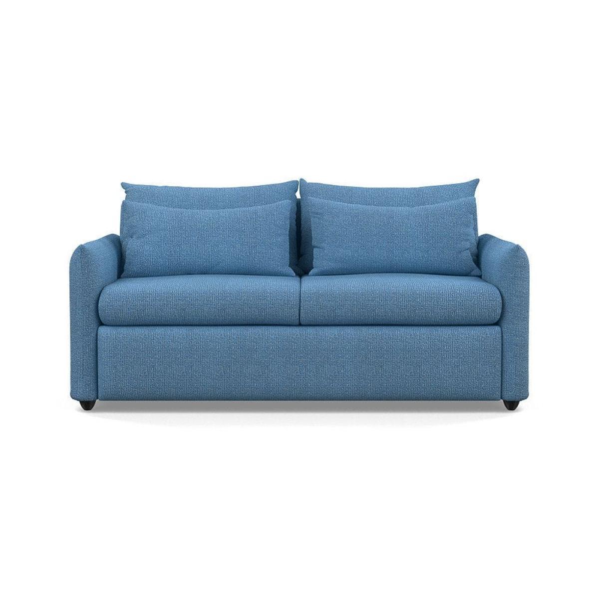 Heal's Pillow 3 Seater Sofa Melton Wool Shale Natural - Heal's UK Furniture – image 47