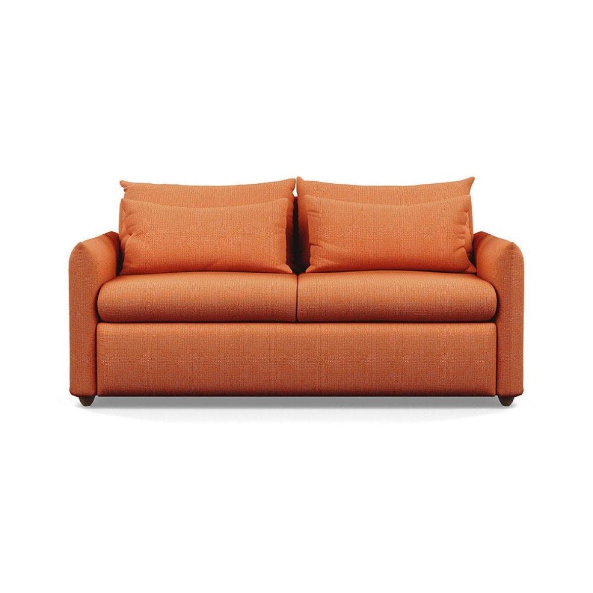 Heal's Pillow 3 Seater Sofa Melton Wool Shale Natural - Heal's UK Furniture – image 54