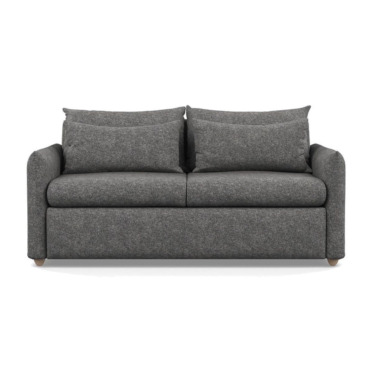 Heal's Pillow 3 Seater Sofa Melton Wool Shale Natural - Heal's UK Furniture – image 1