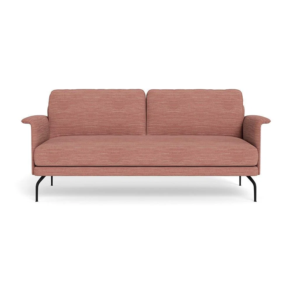 Heal's Iver 3 Seater Sofa Smart Linen Mix Sweet Briar Black Feet – image 2