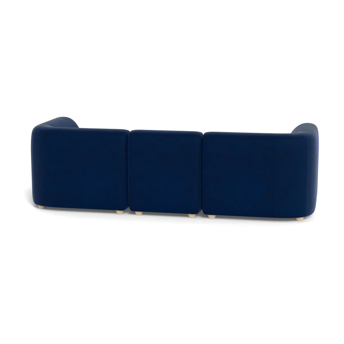 Heal's Lilli 3 Seater Sofa Linen Mix Shadow Natural Ash Feet - Heal's UK Furniture – image 5