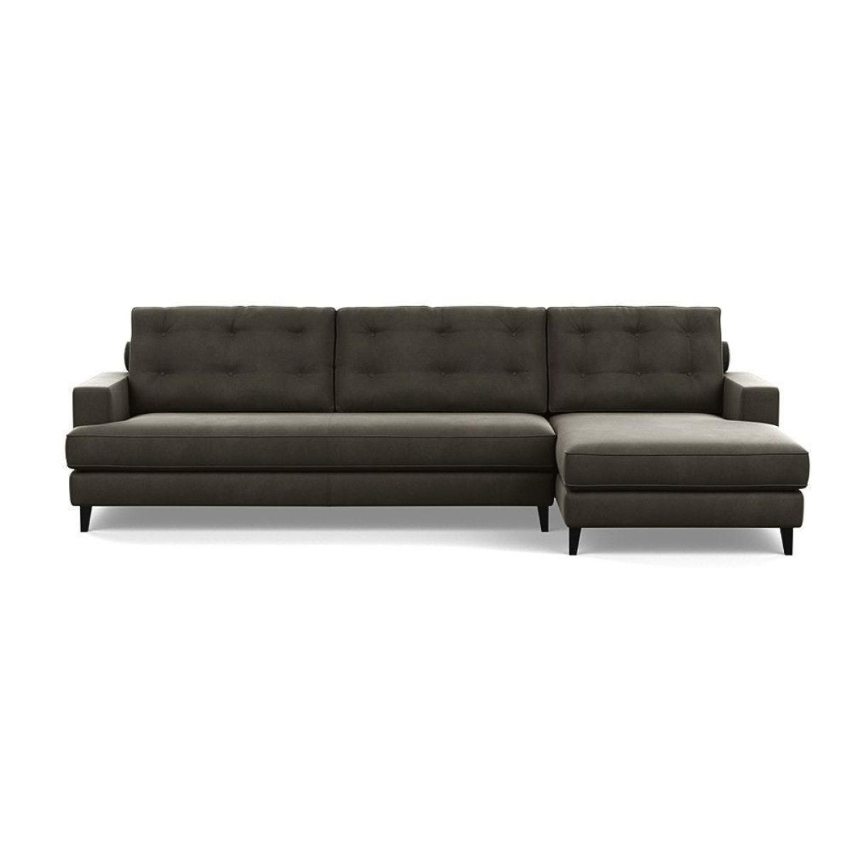 Heal's Mistral 3 Seater Sofa Texture Limestone Black Feet - Heal's UK Furniture – image 11