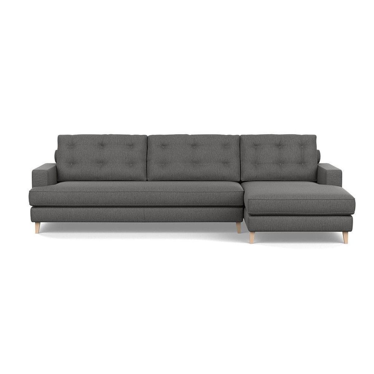 Heal's Mistral 3 Seater Sofa Texture Limestone Black Feet - Heal's UK Furniture – image 17