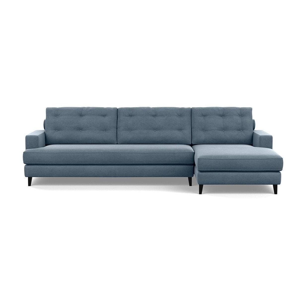 Heal's Mistral 3 Seater Sofa Texture Limestone Black Feet - Heal's UK Furniture – image 19