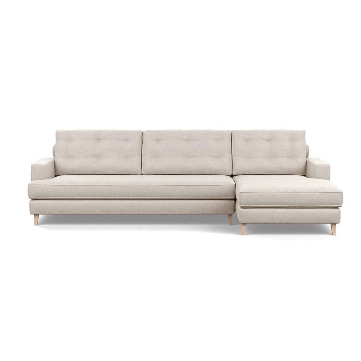 Heal's Mistral 3 Seater Sofa Texture Limestone Black Feet - Heal's UK Furniture – image 26