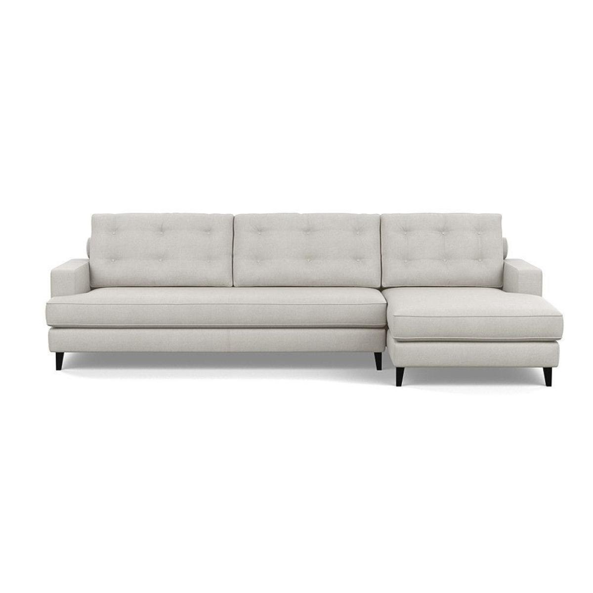 Heal's Mistral 3 Seater Sofa Texture Limestone Black Feet - Heal's UK Furniture – image 48