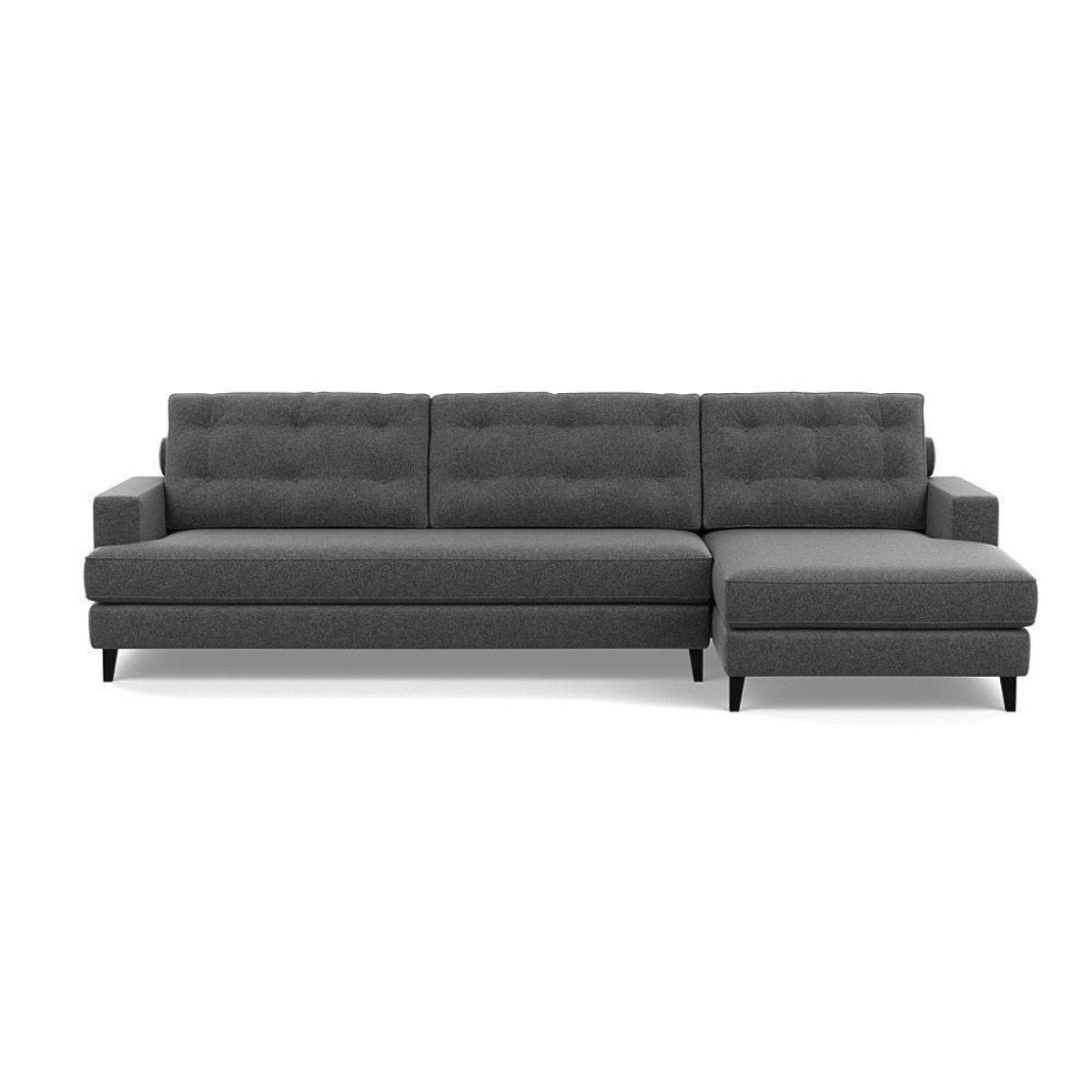 Heal's Mistral 3 Seater Sofa Texture Limestone Black Feet - Heal's UK Furniture – image 49
