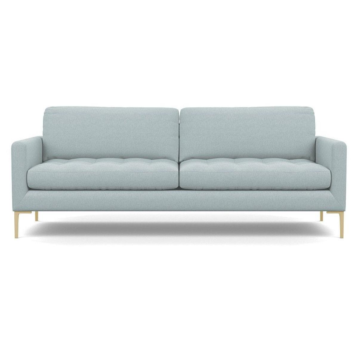 Heal's Mistral 3 Seater Sofa Texture Limestone Black Feet - Heal's UK Furniture – image 55