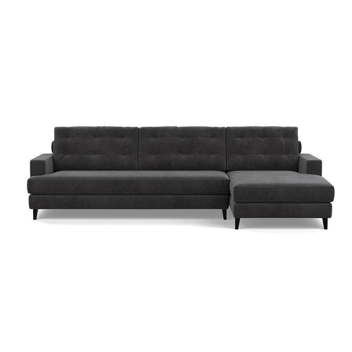 Heal's Mistral 3 Seater Sofa Texture Limestone Black Feet - Heal's UK Furniture – image 63