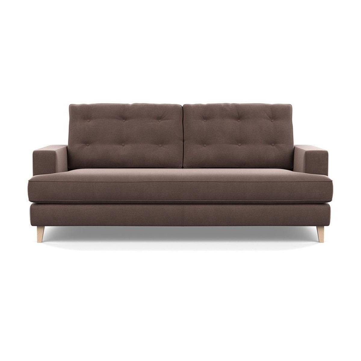 Heal's Mistral 3 Seater Sofa Texture Limestone Black Feet - Heal's UK Furniture – image 67