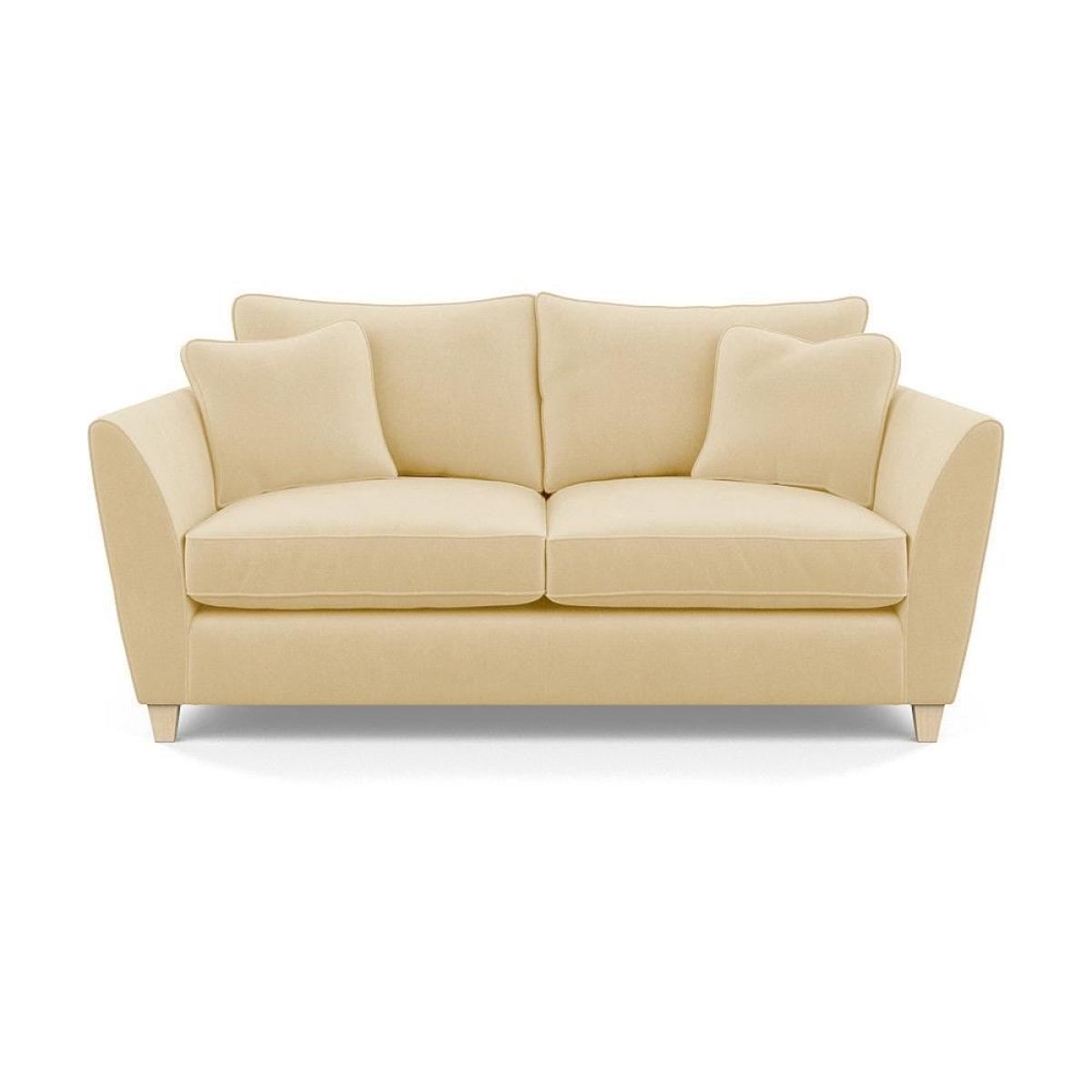 Heal's Torino 3 Seater Leather Sofa Leather Cognac Black Feet – image 101