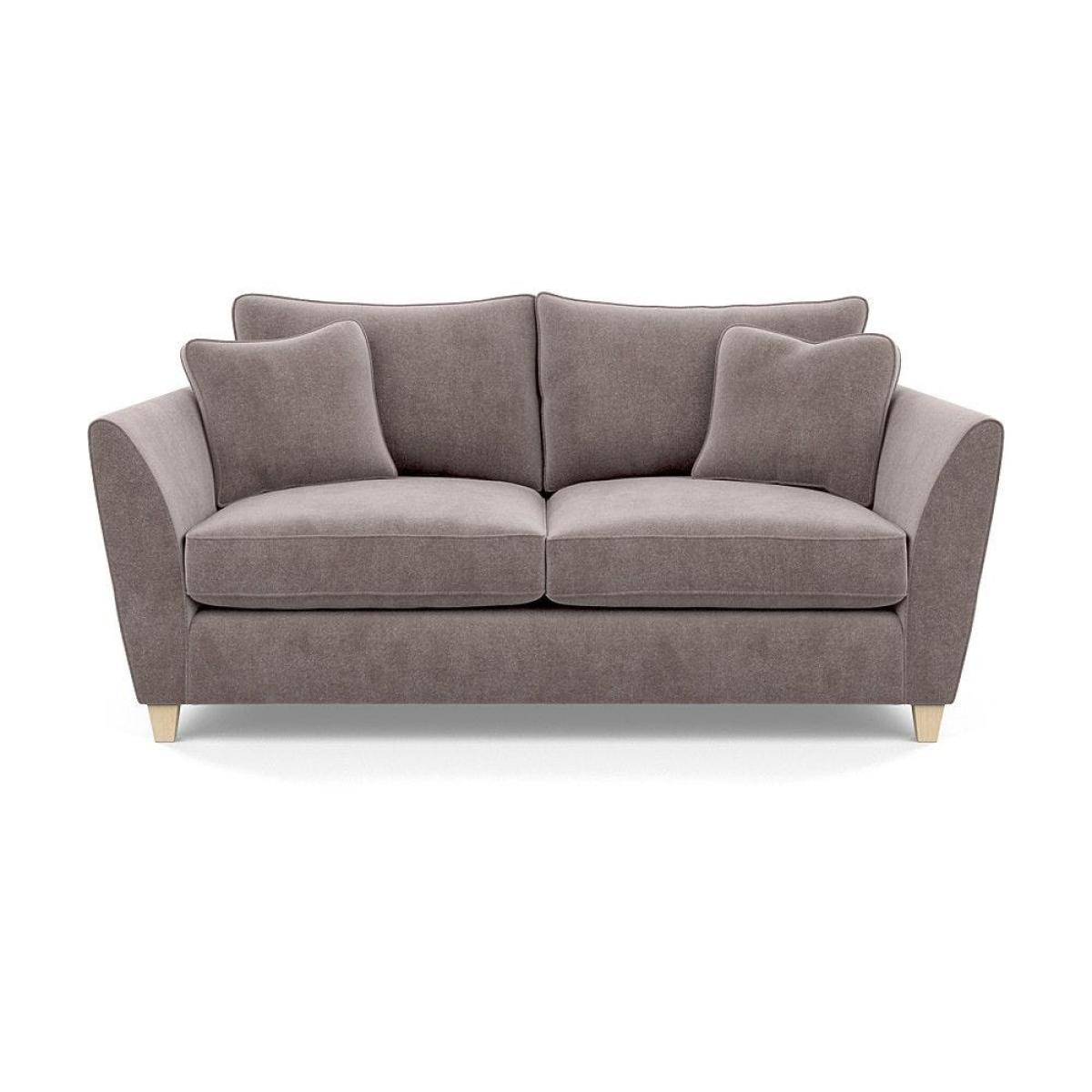 Heal's Torino 3 Seater Leather Sofa Leather Cognac Black Feet – image 104