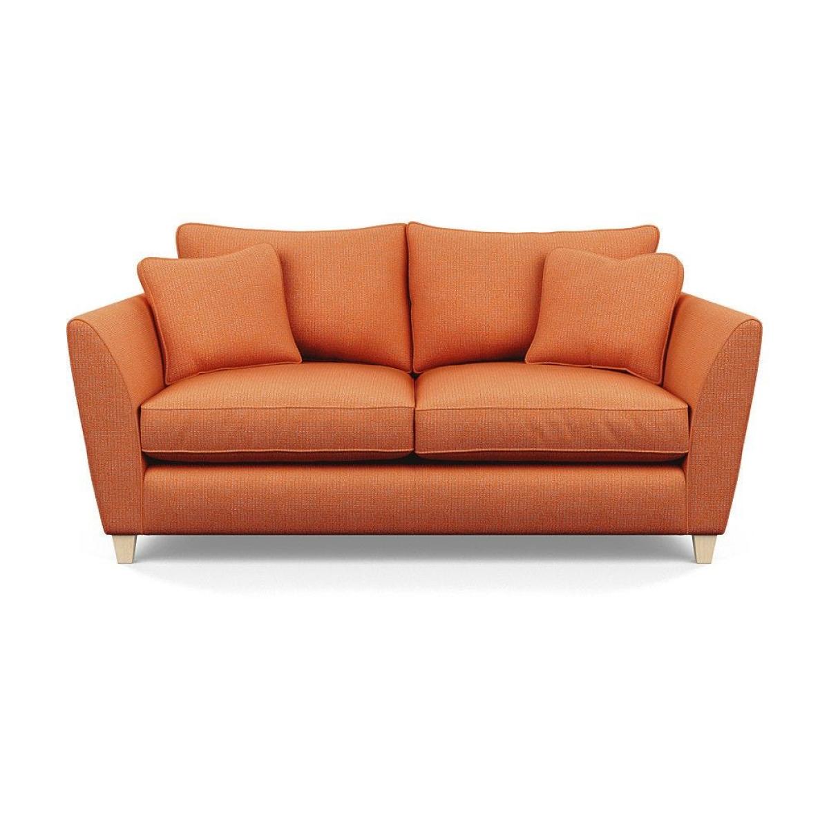 Heal's Torino 3 Seater Leather Sofa Leather Cognac Black Feet – image 105
