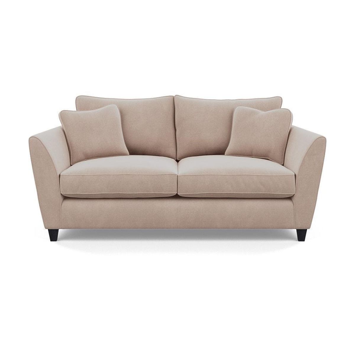 Heal's Torino 3 Seater Leather Sofa Leather Cognac Black Feet – image 15