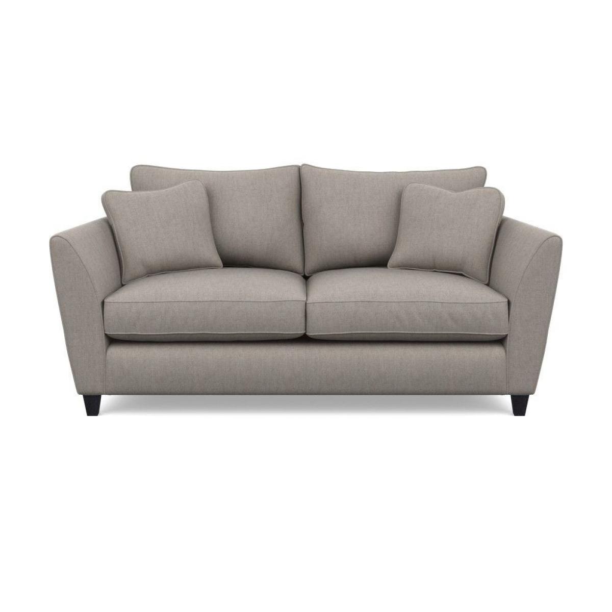 Heal's Torino 3 Seater Leather Sofa Leather Cognac Black Feet – image 3