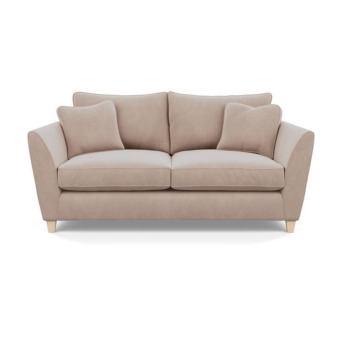 Heal's Torino 3 Seater Leather Sofa Leather Cognac Black Feet – image 22
