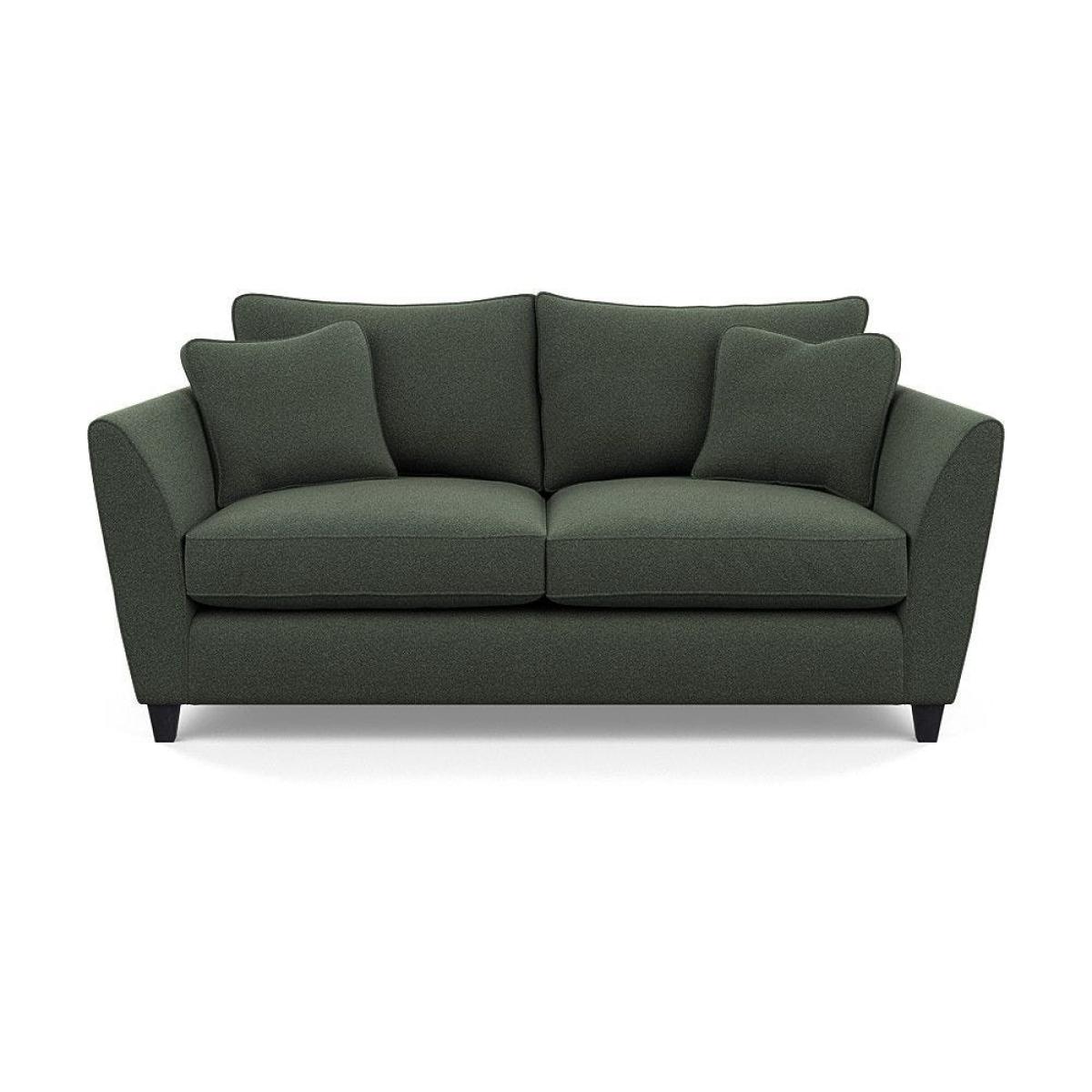 Heal's Torino 3 Seater Leather Sofa Leather Cognac Black Feet – image 27