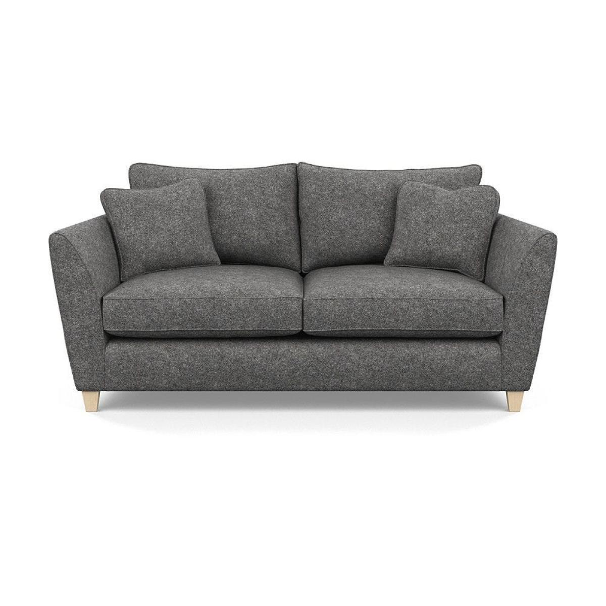 Heal's Torino 3 Seater Leather Sofa Leather Cognac Black Feet – image 40