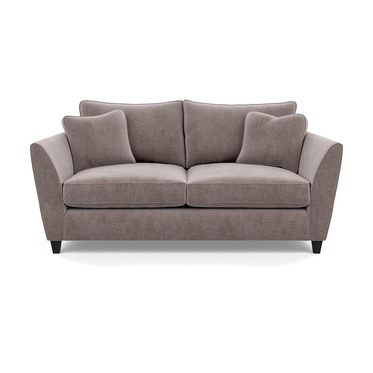 Heal's Torino 3 Seater Leather Sofa Leather Cognac Black Feet – image 42