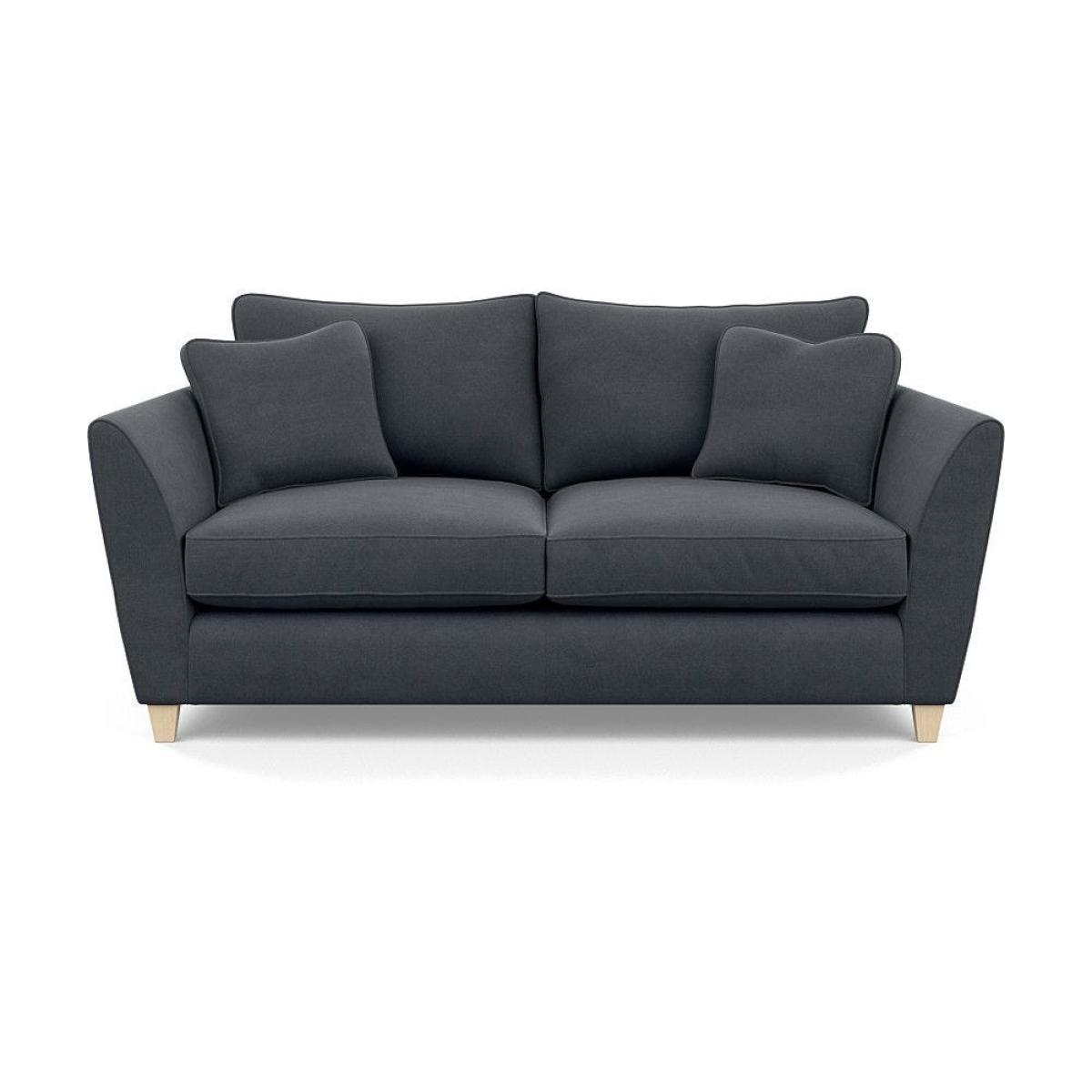 Heal's Torino 3 Seater Leather Sofa Leather Cognac Black Feet – image 6