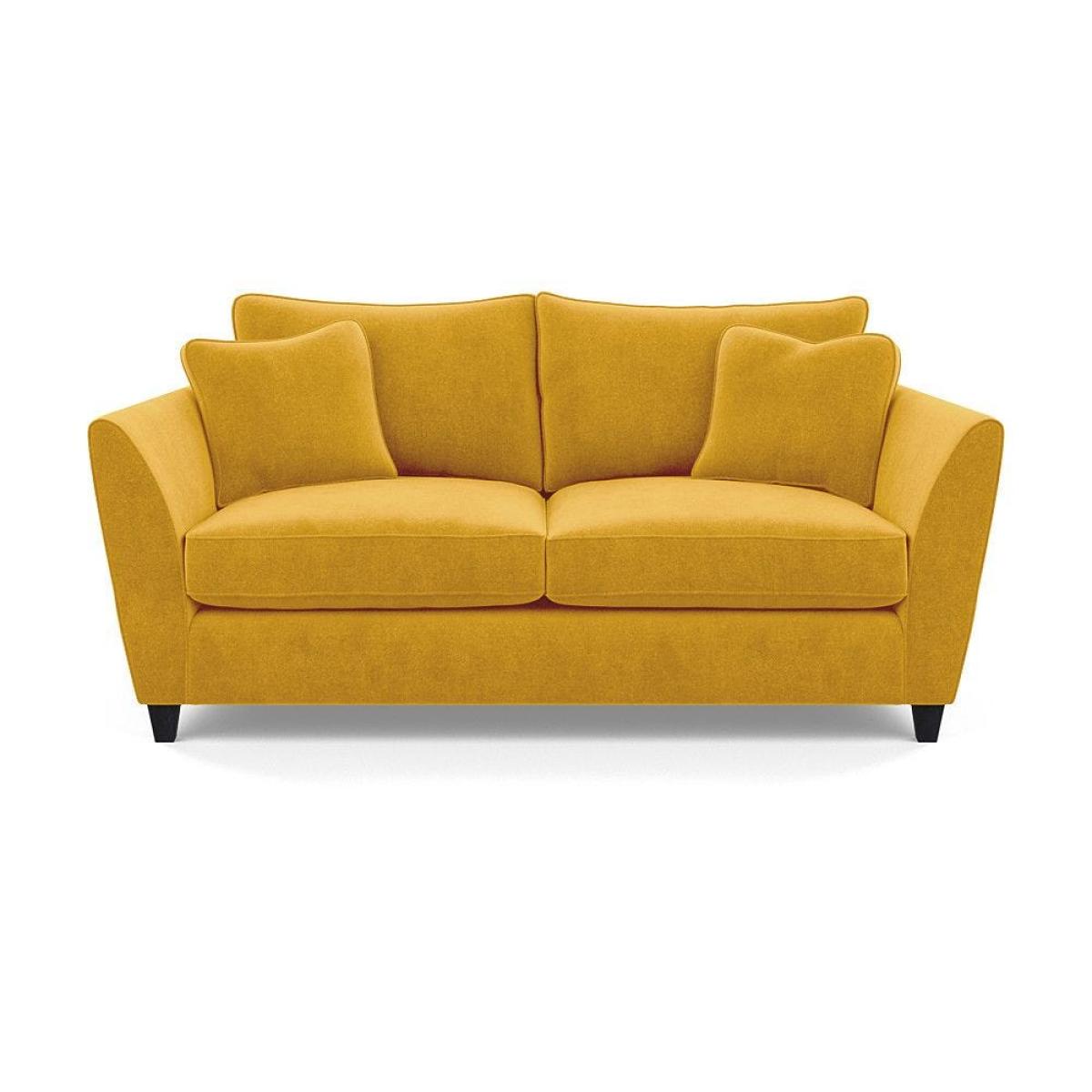Heal's Torino 3 Seater Leather Sofa Leather Cognac Black Feet – image 57