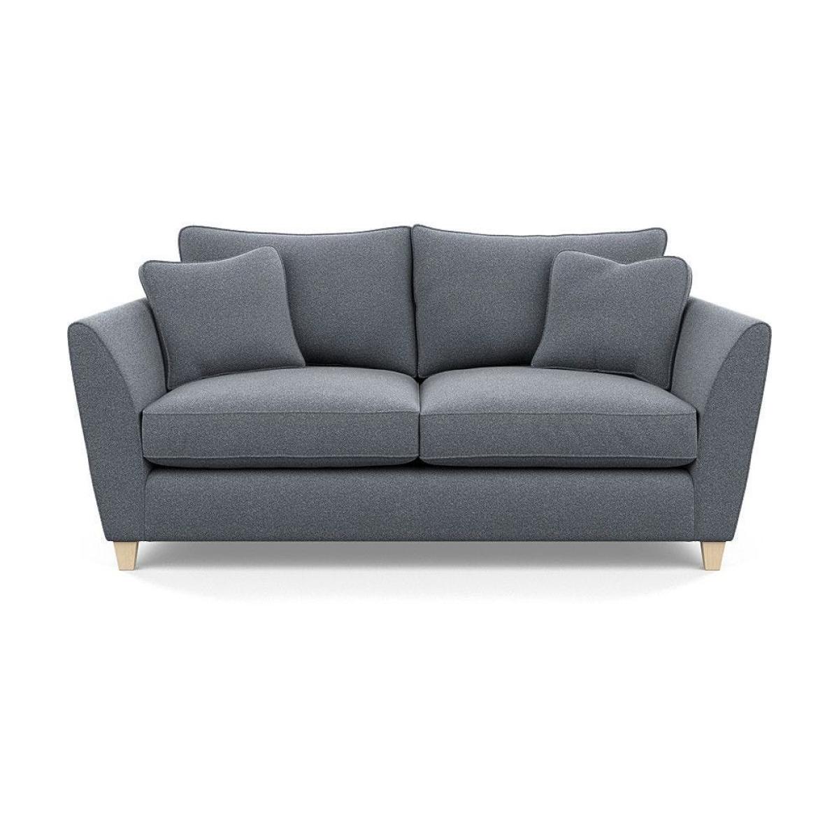 Heal's Torino 3 Seater Leather Sofa Leather Cognac Black Feet – image 7