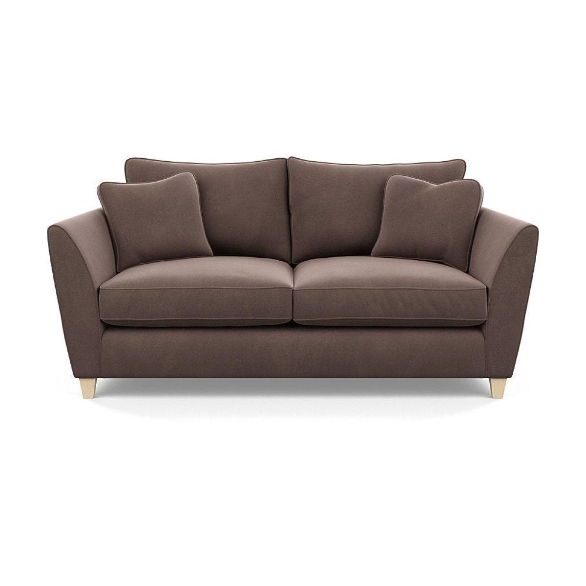 Heal's Torino 3 Seater Leather Sofa Leather Cognac Black Feet – image 61