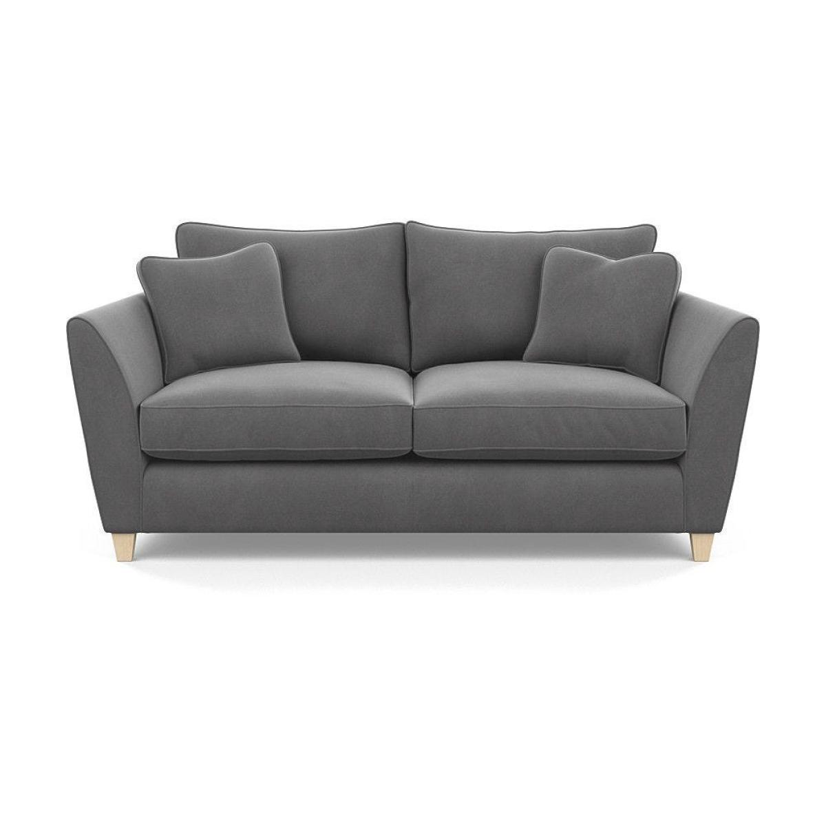 Heal's Torino 3 Seater Leather Sofa Leather Cognac Black Feet – image 79