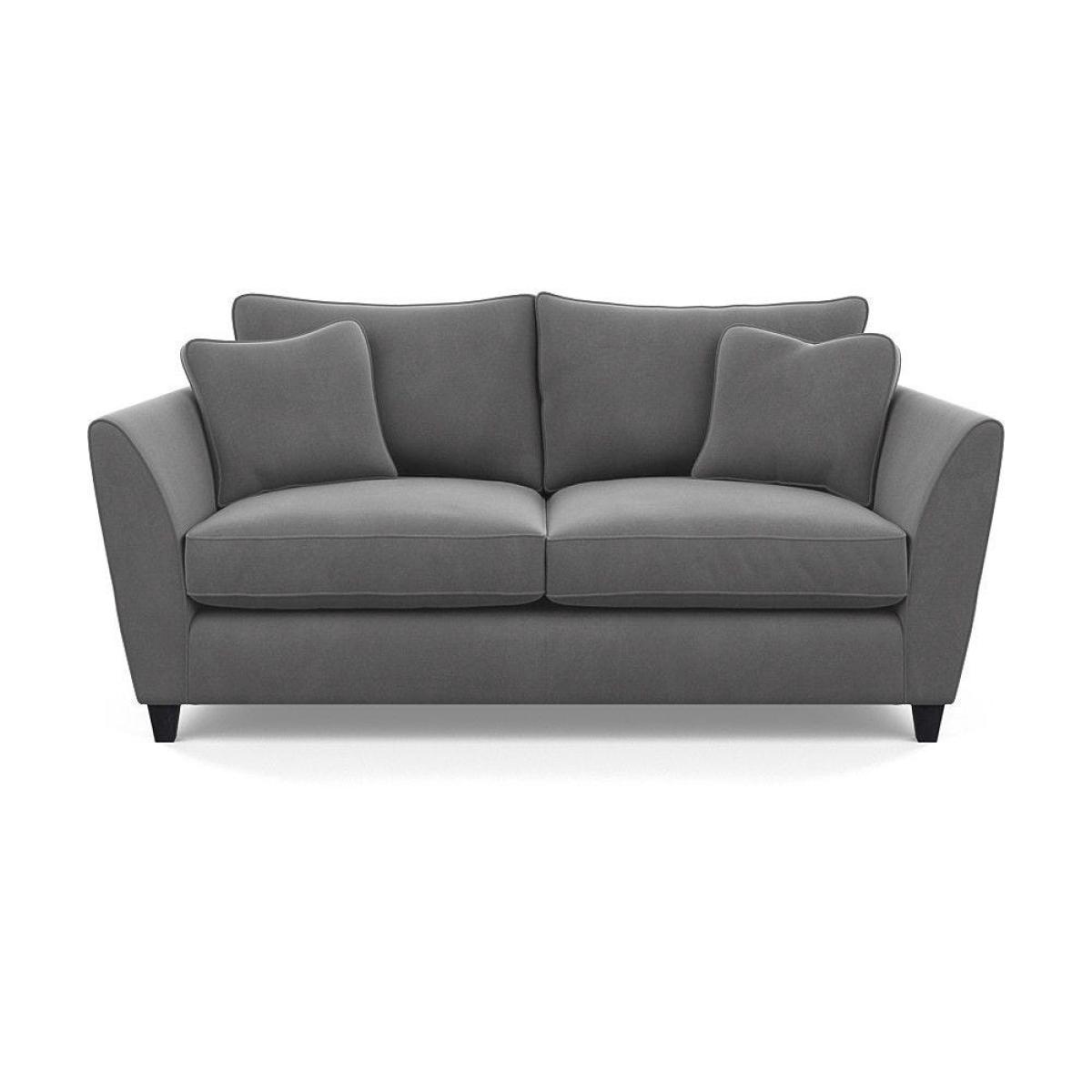 Heal's Torino 3 Seater Leather Sofa Leather Cognac Black Feet – image 82