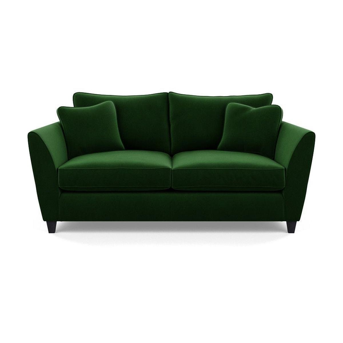 Heal's Torino 3 Seater Leather Sofa Leather Cognac Black Feet – image 89