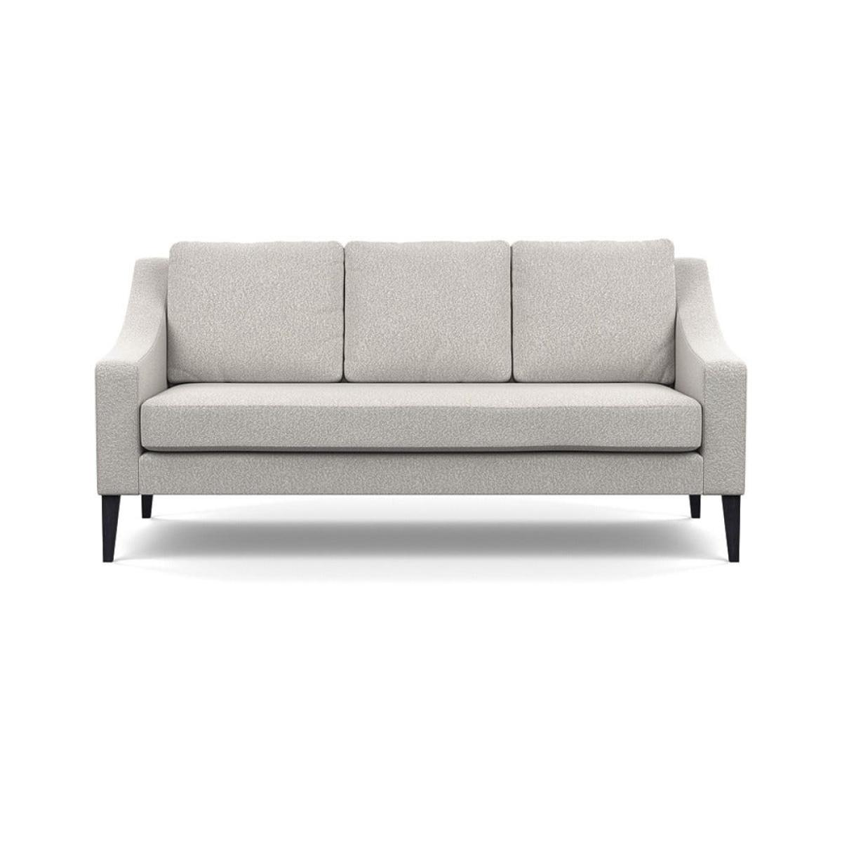Heal's Richmond 3 Seater Sofa Chunky Boucle Ecru Black Feet – image 2