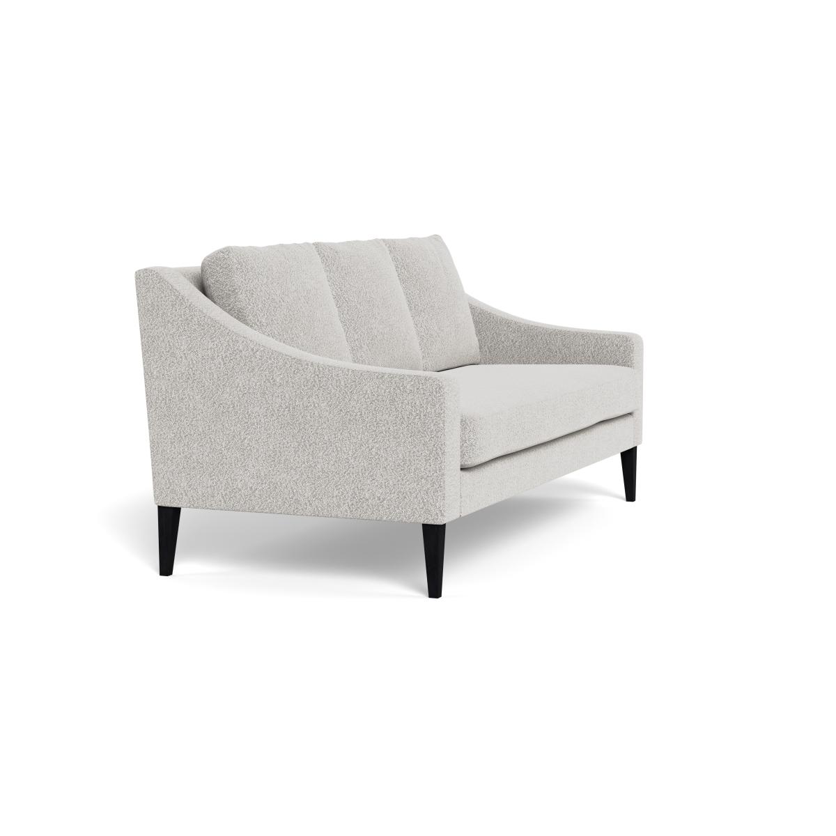 Heal's Richmond 3 Seater Sofa Chunky Boucle Ecru Black Feet – image 3