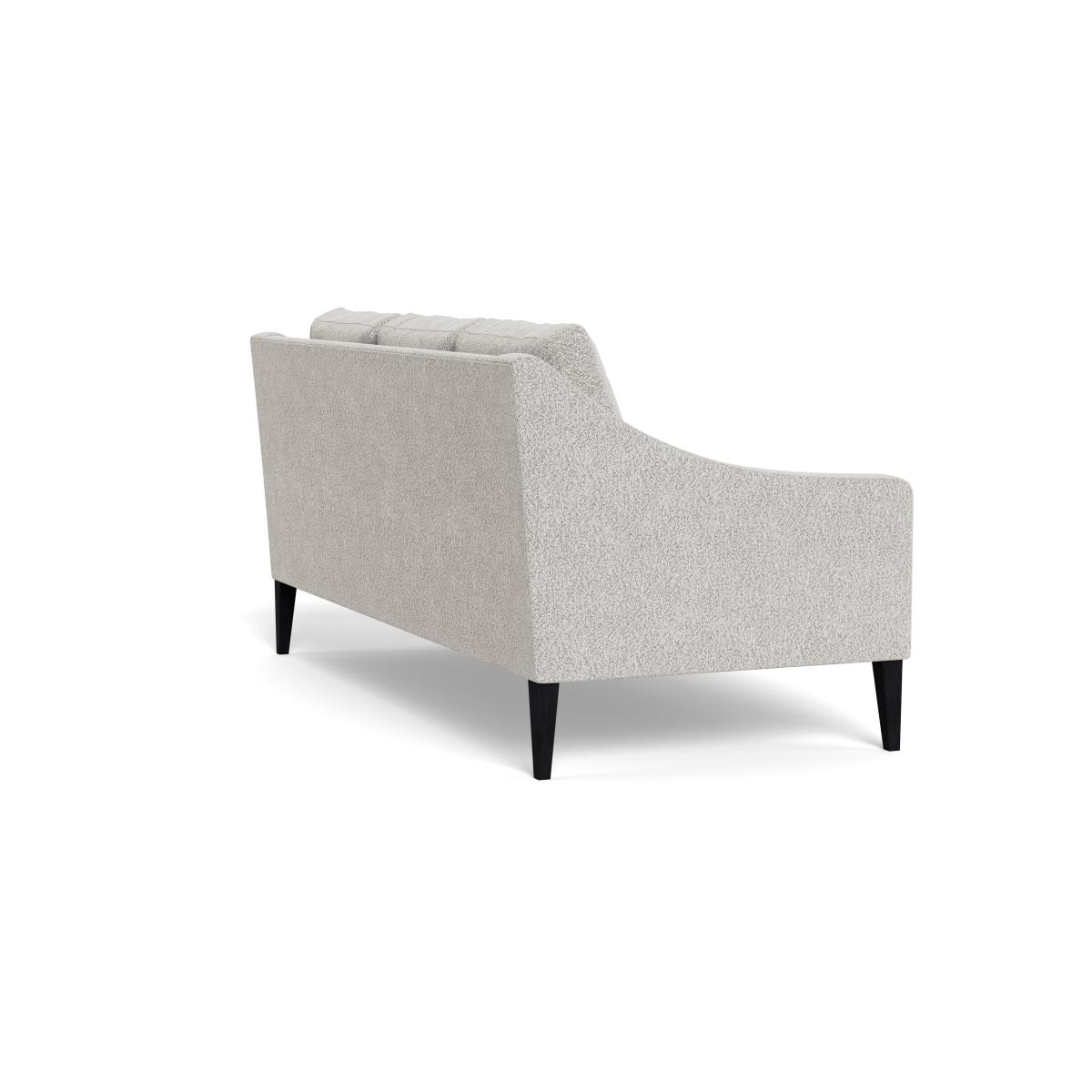 Heal's Richmond 3 Seater Sofa Chunky Boucle Ecru Black Feet – image 5