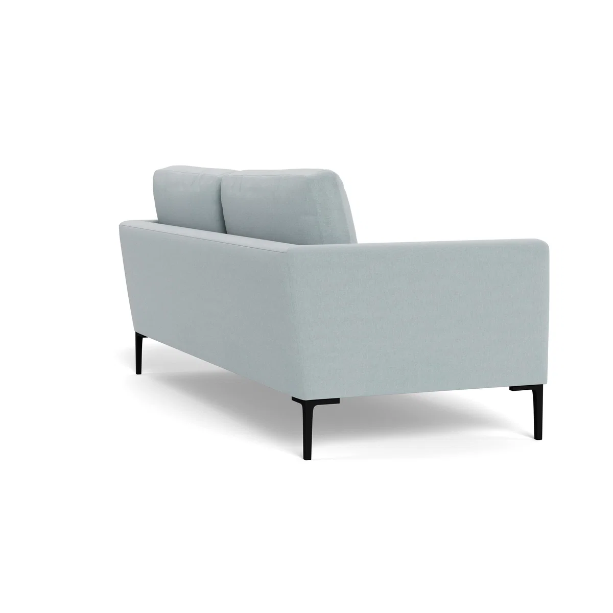 Heal's Eton 3 Seater Sofa Brushed Cotton Mist Brass Feet - Heal's UK Furniture – image 4