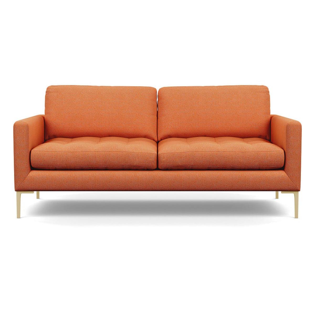 Heal's Eton 3 Seater Sofa Tejo Recycled Zinnia Brass Feet – image 2